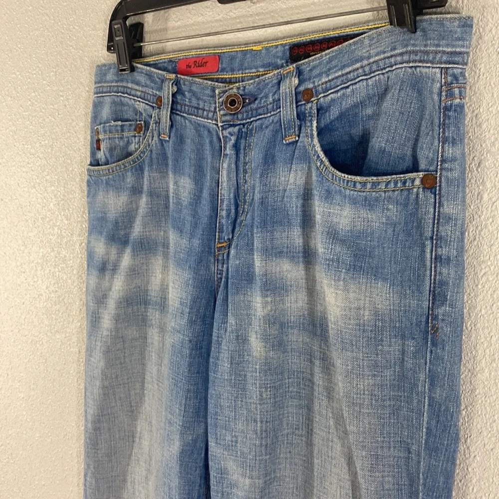 Ag Adriano Goldschmied The Rider Medium Light Wash jeans